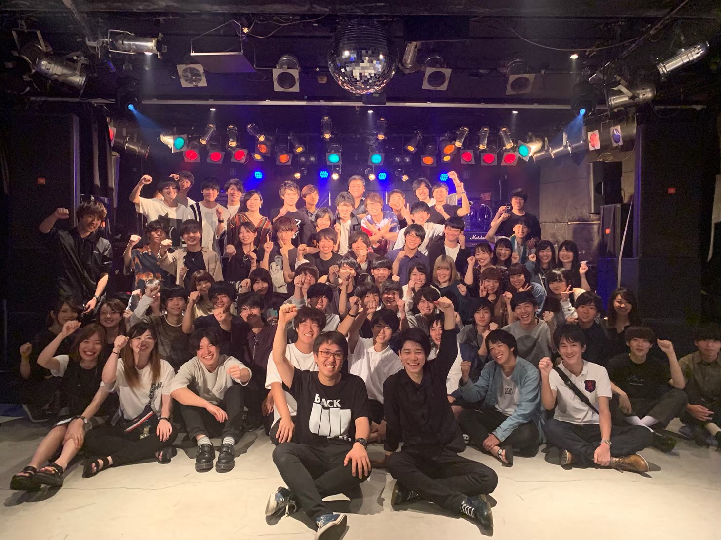 スナイパーズ ライブ会場集合写真